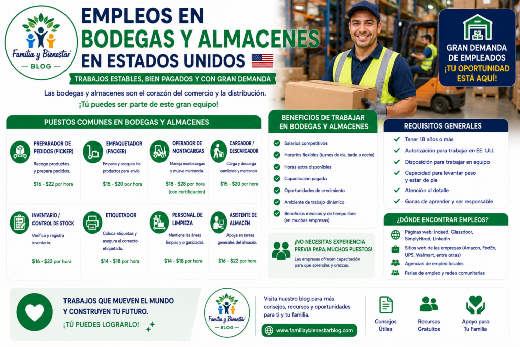 Empleos en bodegas
